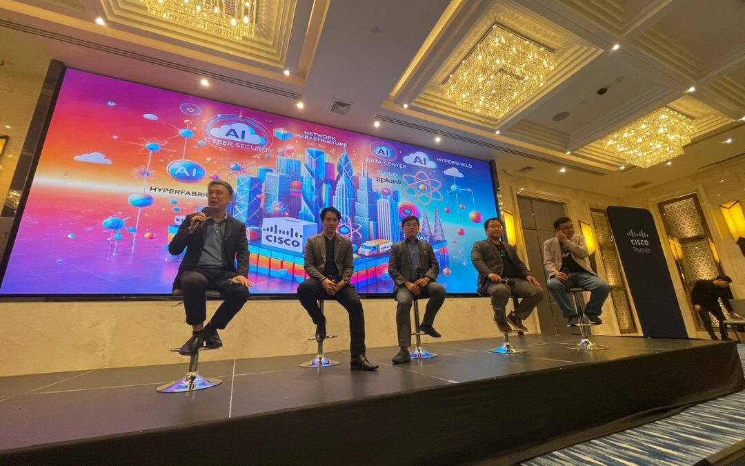 AIT ร่วมกับ Cisco ขอขอบคุณลูกค้าทุกท่านที่ให้การตอบรับเป็นอย่างดีในงานสัมมนา “Unleash the Full Potential of Your Infrastructure with Cisco AI” เมื่อวันที่ 8 สิงหาคม 2567 ที่ผ่านมา ณ โรงแรมแกรนด์ เซนเตอร์ พอยต์ เทอร์มินอล 21